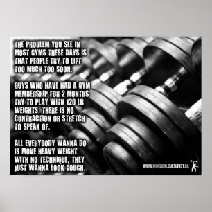 Workout Motivational Poster