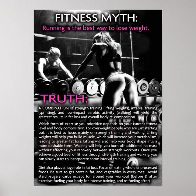 Workout Motivational Poster (Front)