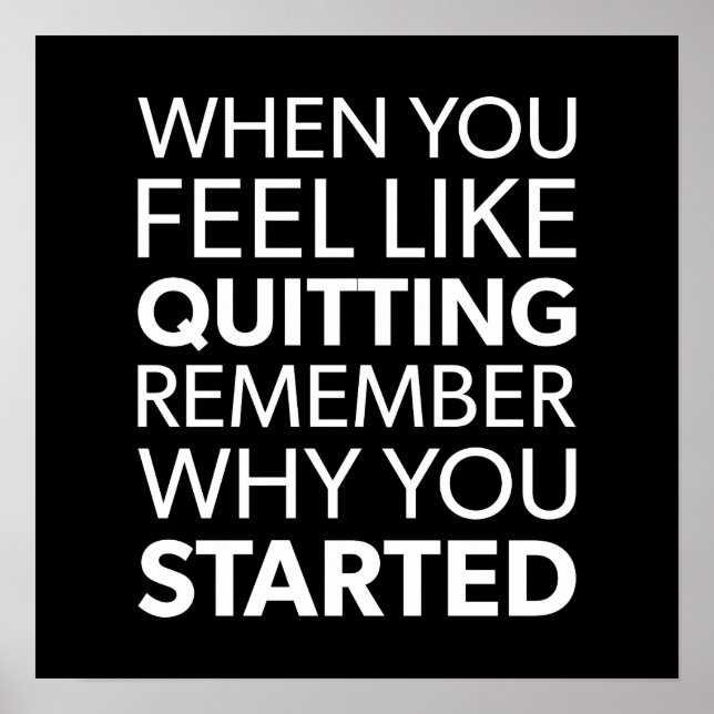 Workout Motivational Poster (Front)