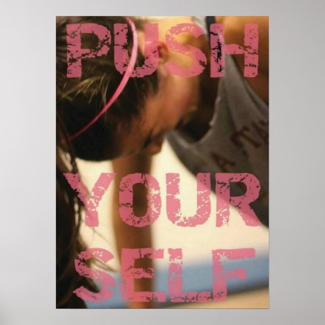 Workout Motivational Poster (Front)