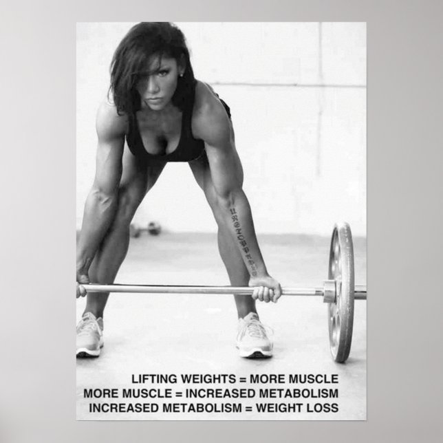 Workout Motivational Poster (Front)