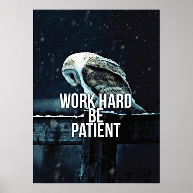 Workout Motivational Poster (Front)