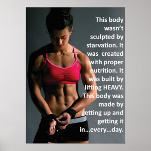 Workout Motivational Poster
