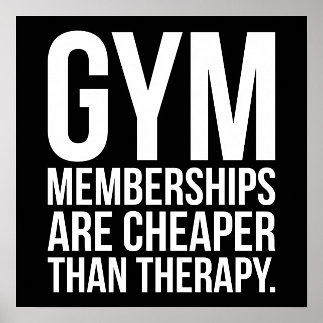 Workout Motivational Poster (Front)