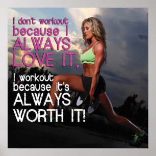 Workout Motivational Poster