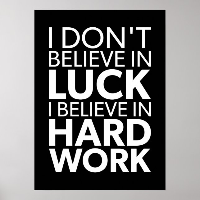 Workout Motivational Poster (Front)