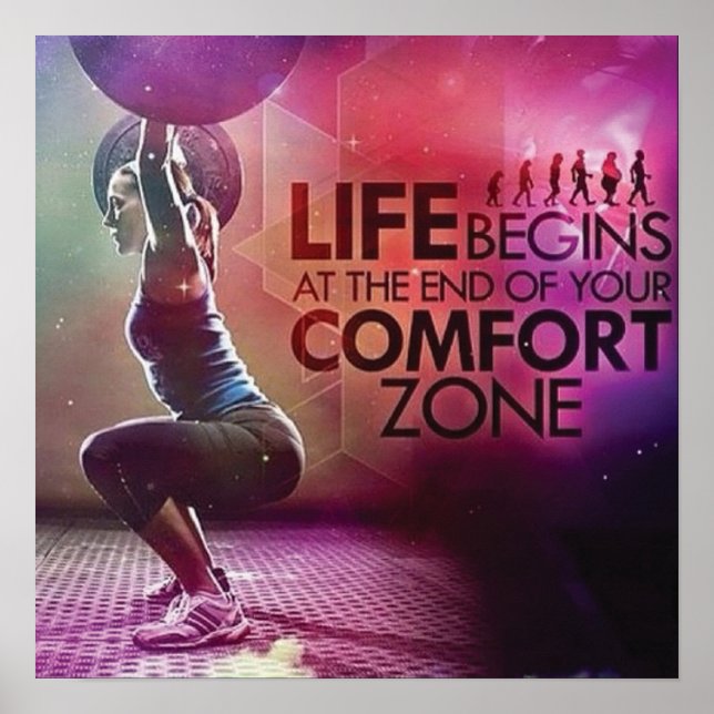 Workout Motivational Poster (Front)