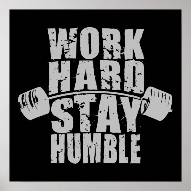 Workout Motivational Poster (Front)