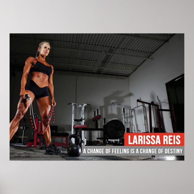 Workout Motivational Poster (Front)