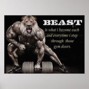 Workout Motivational Poster