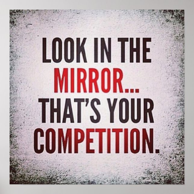 Workout Motivational Poster (Front)