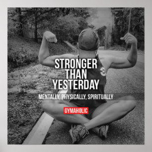 Workout Motivational Poster