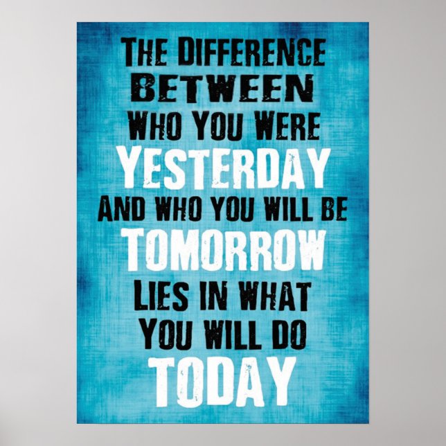 Workout Motivational Poster (Front)