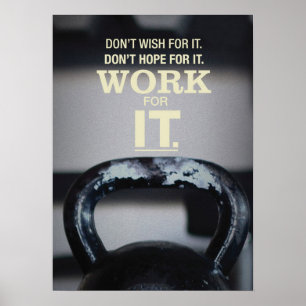 Workout Motivational Poster
