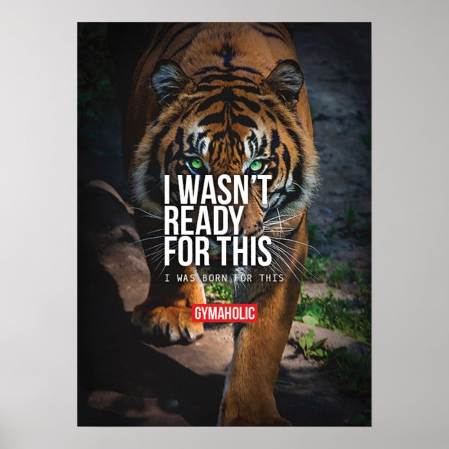 Workout Motivational Poster (Front)