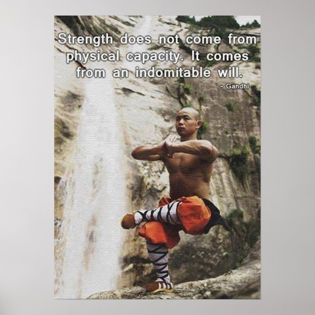 Workout Motivational Poster (Front)