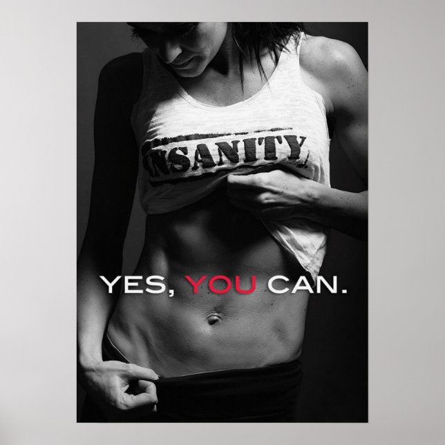 Workout Motivational Poster (Front)