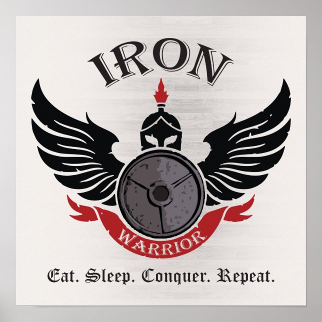 Workout Motivational Poster (Front)