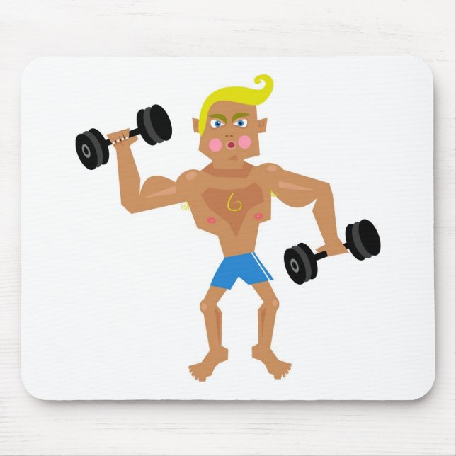 Workout Mouse Mat (Front)