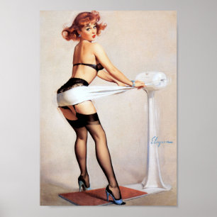 Workout Pin Up Poster