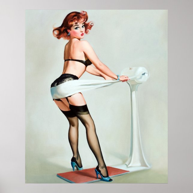 Workout Pinup Poster (Front)