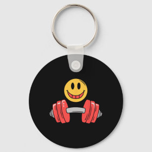 Workout Resting Gym Face Funny Weightlifting Motiv Key Ring