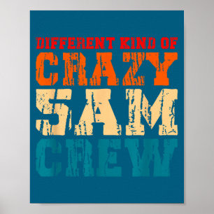 Workout Squad 5 Am Crew Funny Gym Saying Vintage Poster