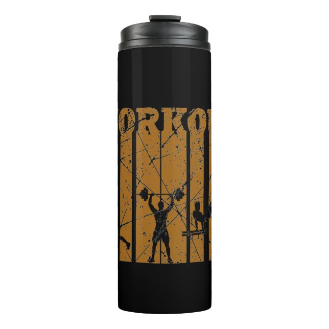 Workout | The best gifts for gym lovers Thermal Tumbler (Front)