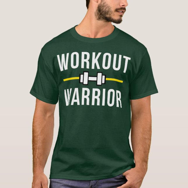 Workout Warrior 70s retro T-Shirt (Front)