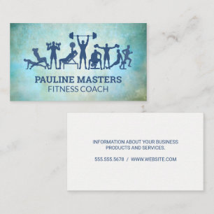 Workouts and Fitness Appointment Card