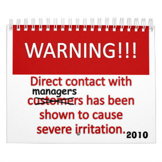 Workplace Humour 2010 Calendar