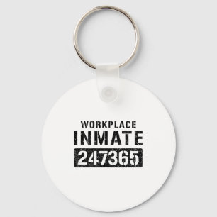 Workplace Worker Prisoner Inmate Halloween Costume Key Ring