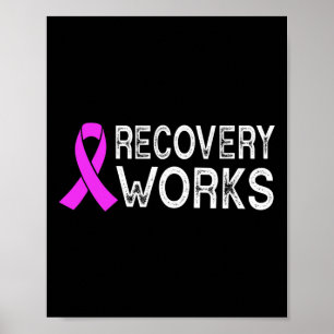 Works End Addiction Overdose Awareness  Poster