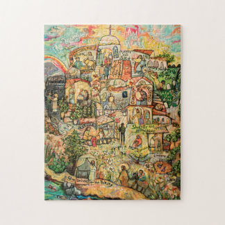 Works of Mercy Catholic Art Puzzle
