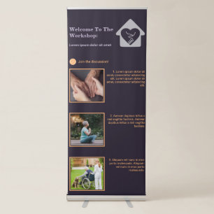 Workshop Nurse Senior Home Care Retractable Banner
