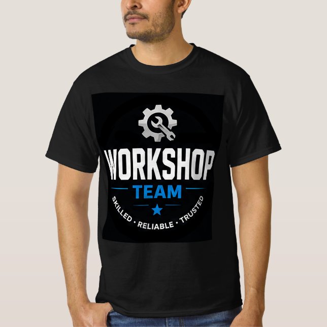 ⚙️ Workshop Team Modern Garage⚙️ T-Shirt (Front)