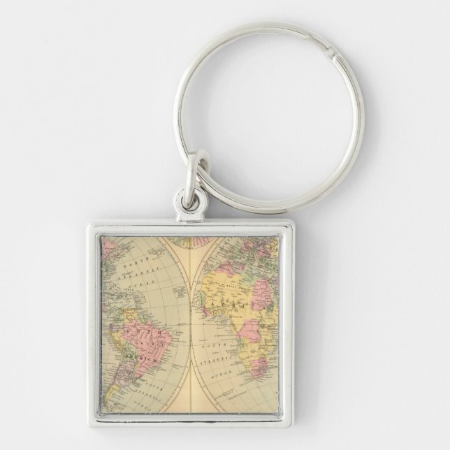 World 10 key ring (Front)