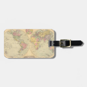 World. 2 luggage tag