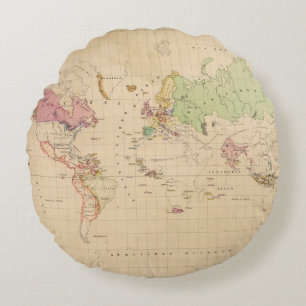 World 2 round cushion
