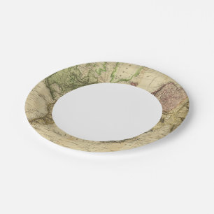 World 5 paper plate