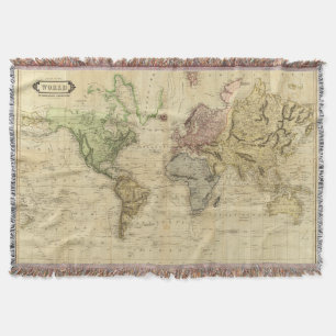 World 5 throw blanket