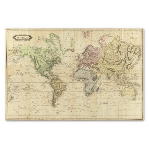 World 5 Tissue Paper