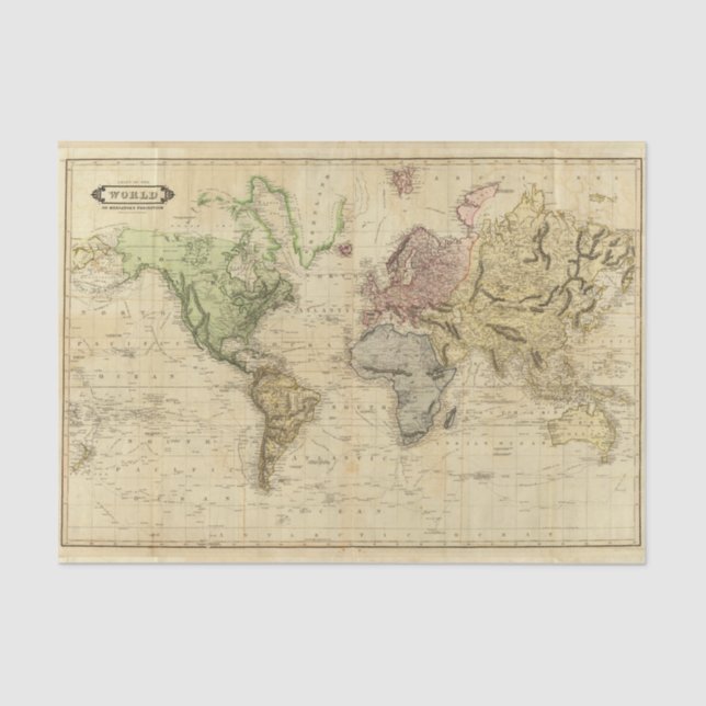 World 5 tissue paper (Front)