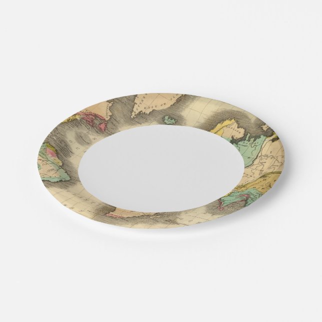 World 6 paper plate (Angled)