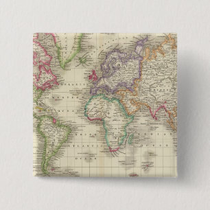 World 9 15 cm square badge