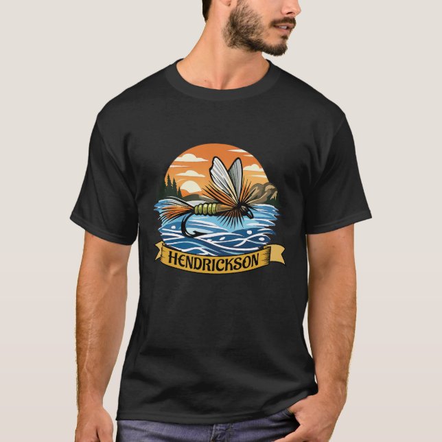 World Acclaimed Hendrickson Dry Fly T-Shirt (Front)