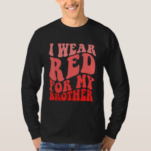 World Aids Day Awareness Costume I Wear Red For My T-Shirt
