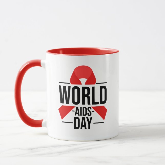 World AIDS Day Awareness | HIV Awareness Mug (Left)