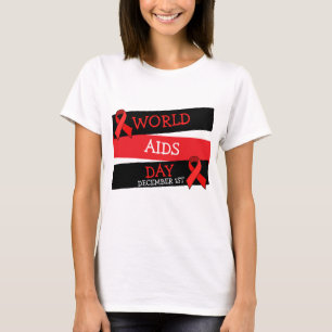 World Aids Day December 1st Button Shirt