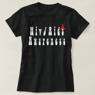 WORLD Aids Day, December  Awareness,HIV Warrior,Re T-Shirt